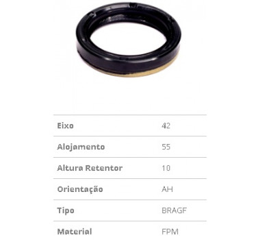 RETENTOR FLANGE TRASEIRA AGILE ASTRA CELTA CORSA