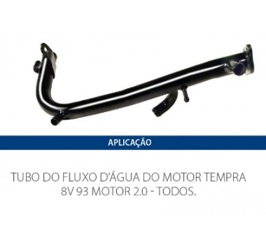 CANO AGUA MOTOR TEMPRA 8V 1993 MOTOR 2.0 TODOS  