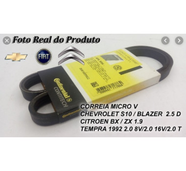 CORREIA ALTERNADOR BX TEMPRA S10 CHALLENGER PATH  