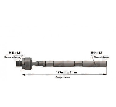 Imagem: BRACO AXIAL AUDI A4 A6 A8 S4 S6 S8 RS4 PASSAT VA  