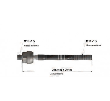 Imagem: BRACO AXIAL BMW 116 118 120 130 316 318 320 325   