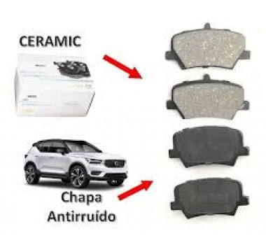 Imagem: PASTILHA DE FREIO TRASEIRO VOLVO XC40 2018/...  