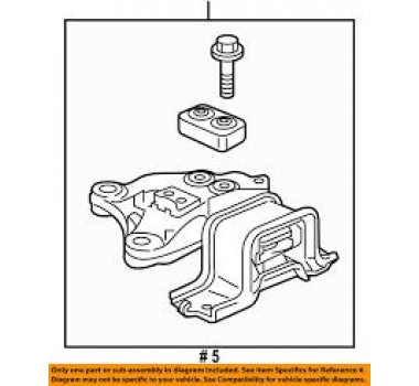 Imagem: COXIM MOTOR ESQUERDO HONDA FIT 2015/...  