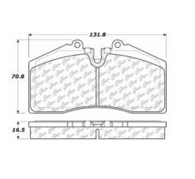 Imagem: PASTILHA DE FREIO DIANTEIRA PORSCHE 911/ 928/ 94  