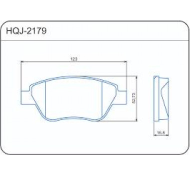 Imagem: PASTILHA DE FREIO DIANTEIRA FIAT STILO 1.8 8V 20  