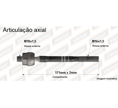 Imagem: BRACO AXIAL MOHAVE APOS 2008 LADO ESQUERDO MACHO  