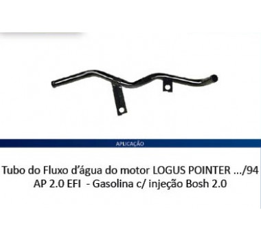 Imagem: CANO AGUA MOTOR ESCORT LOGUS VERONA POINTER 2.0   