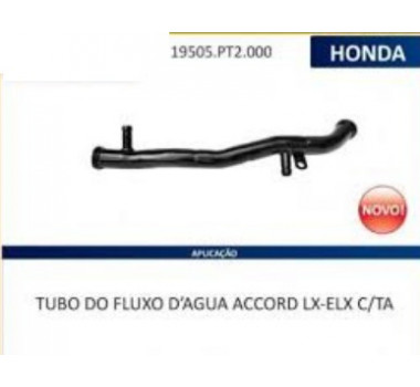 Imagem: CANO AGUA MOTOR HONDA ACCORD LX ELX COM TA 1991   