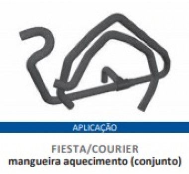 Imagem: MANGUEIRA AQUECEDOR FIESTA COURIER  