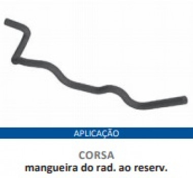 Imagem: MANGUEIRA RESERVATORIO CORSA 1.4 APOS 1999 1.6 9  
