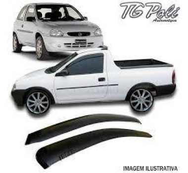 Imagem: CALHA CHUVA CORSA 94/01 CORSA PICKUP 94/03 2 POR  
