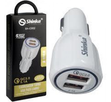 Imagem: CARREGADOR VEICULAR 2 USB  