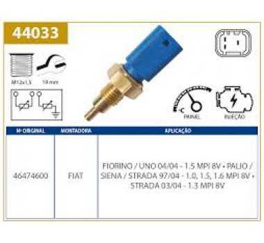 Imagem: SENSOR TEMPERATURA FIORINO PALIO STRADA  