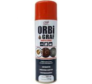 Imagem: GRAFITE SPRAY ORBIGRAF 175G 300ML  