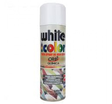 Imagem: TINTA SPRAY BRANCO FOSCO 340ML  