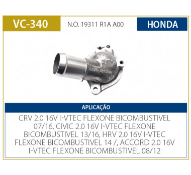 Imagem: FLANGE VALVULA TERMOSTATICA HRV 14/ CRV 14/ CIVI  