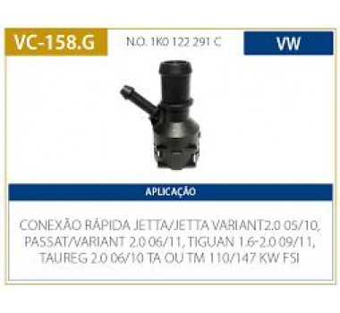 Imagem: CONEXAO RAPIDA DA MANGUEIRA JETTA PASSAT TOUAREG  