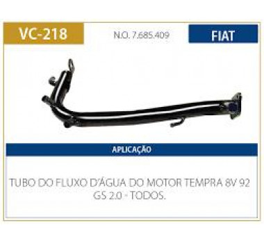 Imagem: CANO DAGUA DO MOTOR TEMPRA 2.0 8V 92/94  