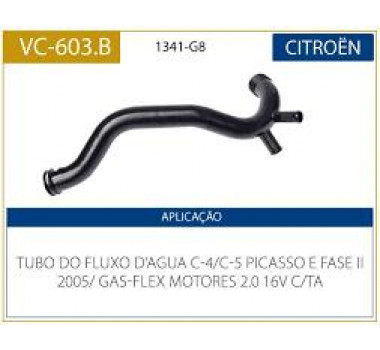 Imagem: CANO DAGUA DO MOTOR C4 C5 2.0 16V 05/ AUTOMATICO  