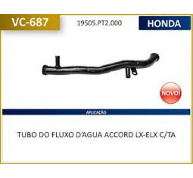 Imagem: CANO DAGUA DO MOTOR HONDA ACCORD 2.0 94/97  