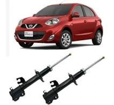 Imagem: PAR AMORTECEDOR DIANTEIRO NISSAN MARCH 11/20  