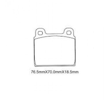Imagem: PASTILHAS DE FREIO DIANTEIRA PEUGEOT 106 CITROEN  