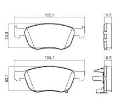 Imagem: PASTILHAS DE FREIO DIANTEIRA HONDA HRV 2015/.../  
