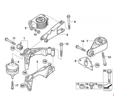 Imagem: COXIM CAMBIO MINI COOPER 1.6 (R53 R60 ) (BIELA)  