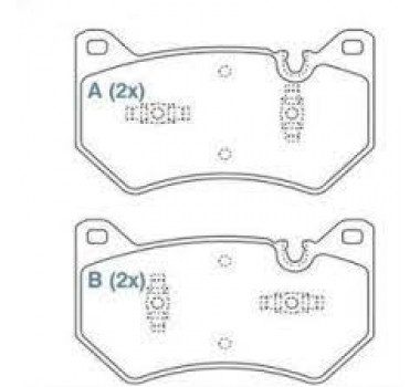 Imagem: PASTILHA FREIO DIANTEIRA AUDI Q5 16/...CERAMICA  