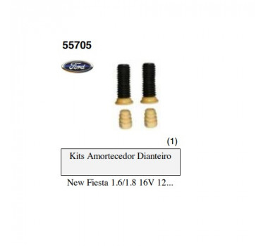Imagem: KIT AMORTECEDOR DIANTEIRO NEW FIESTA 11/...ECOSP  