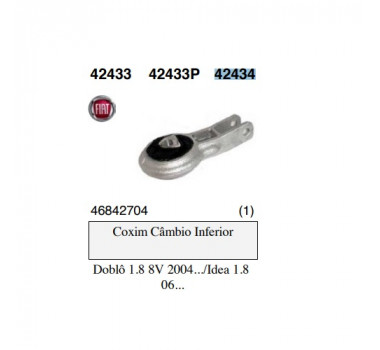 Imagem: COXIM DO CAMBIO DOBLO IDEA 1.8 04/...  