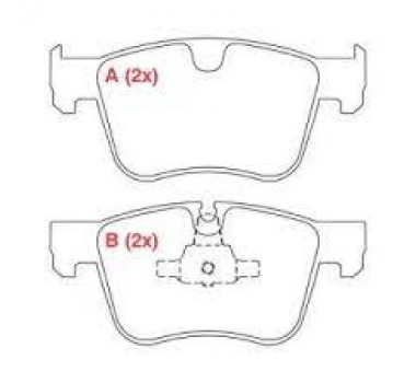 Imagem: PASTILHA FREIO DIANTEIRA CITROEN C4 PICASSO 15/.  