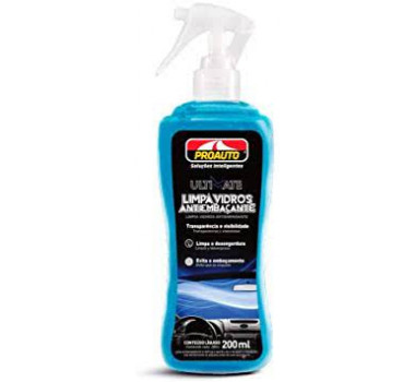 Imagem: LIMPA VIDROS ANTIEMBACANTE PROAUTO 200ML  