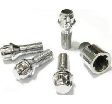 Imagem: KIT PARAFUSO DE RODA ANTIFURTO C/ 1 CHAVE  