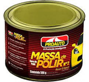 Imagem: MASSA PARA POLIR Nº2  PROAUTO 500GR  