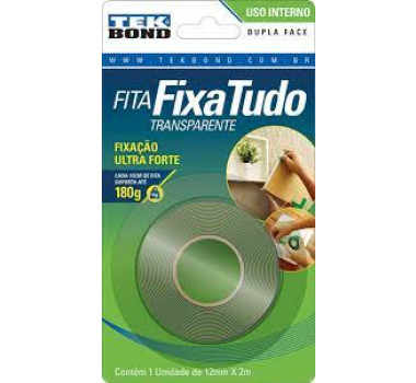 Imagem: FITA DUPLA FACE ULTRA FORTE 12MMX2M  