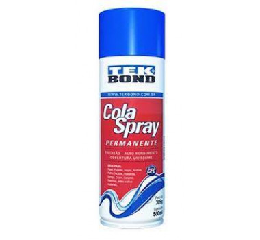 Imagem: COLA SPRAY PERMANENTE TEK BOND 305G 500ML  