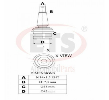 Imagem: PIVO INFERIOR AUDI A4 A6 A7 CHASSIS (4G) 2011> P  