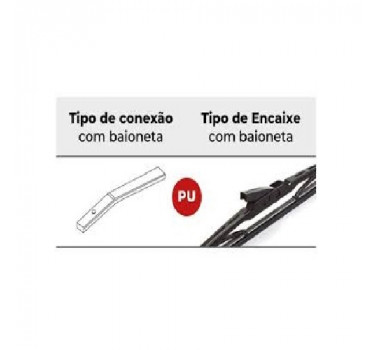 Imagem: PALHETA UNIVERSAL 18 POLEGADAS ENCAIXE BAIONETA  