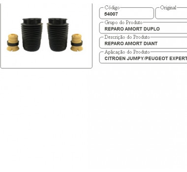 Imagem: KIT AMORTECEDOR DIANTEIRO CITROEN JUMPY 18/ PEUG  