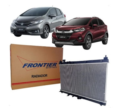 Imagem: RADIADOR FIT 1.5 16V 15/20 / WRV 1.5 16V 18/20 (  