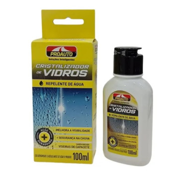 Imagem: CRISTALIZADOR DE VIDROS PROAUTO 100ML  