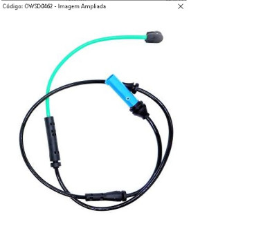 Imagem: SENSOR DA PASTILHA DIANTEIRA BMW SERIE 3 CARROCE  