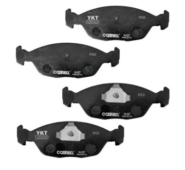 Imagem: PASTILHA FREIO DIANTEIRA GOL GTI 2.0 SANTANA 1.8  