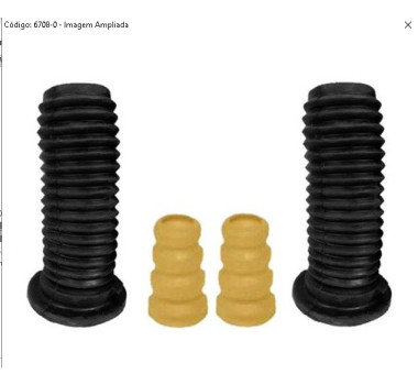 Imagem: KIT AMORTECEDOR DIANTEIRO CRV 2008 A 2015 PARCIA  