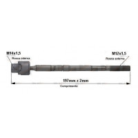 Imagem: BRACO AXIAL FIAT 147 UNO PREMIO ELBA FIORINO FEM  