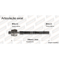 Imagem: AXIAL MACHO TEMPRA 92/JAN 94 DH DHB MACHO 258MM   