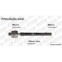 Imagem: BRACO AXIAL DISCOVERY 15/... EVOQUE 11/...  MACH  
