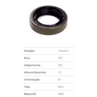 Imagem: RETENTOR RODA TRASEIRA ASTRA CELTA CORSA MERIVA   