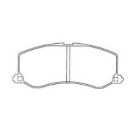 Imagem: PASTILHA FREIO DIANTEIRA SUZUKI SWIFT 90/95  